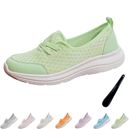 Women Orthopedic Shoes, Women's Soft Sole Mesh Comfort Orthopedic Shoes, Arch Support Slip-On Sneakers, Casual Walking Anti-Skid Sports Shoe