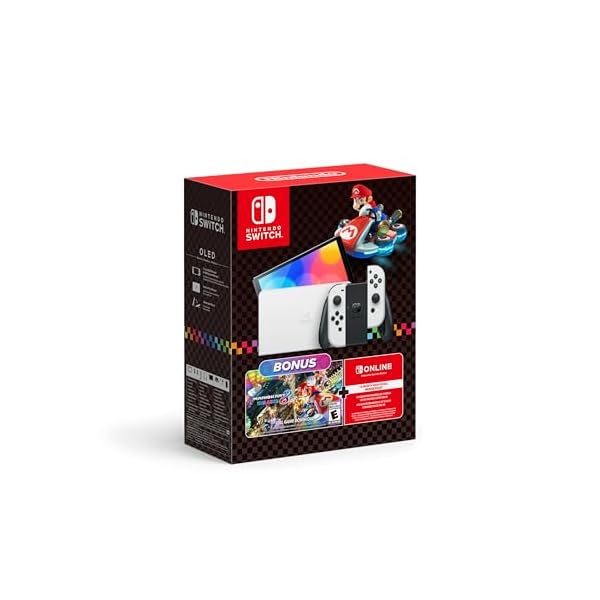 Nintendo Switch™ – OLED Model Mario Kart™ 8 Deluxe Bundle