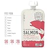 Serenity-Kids-Baby-Food-Pouches-Wild-Caught-Coho-Salmon-with-Organic-Butternut-Squash-and-Beets-For-6-Months-35-Ounce-Pouch-6-Pack Serenity Kids 6+ Months Baby Food Pouches Puree Made With Ethically Sourced Meats & Organic Veggies | 3.5 Ounce BPA-Free Pouch | Wild Caught Salmon, Butternut Squash, Beet | 6 Count