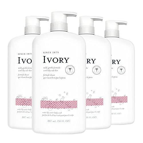 Ivory clean water lily body wash, 100% gluten, paraben, and phtha…