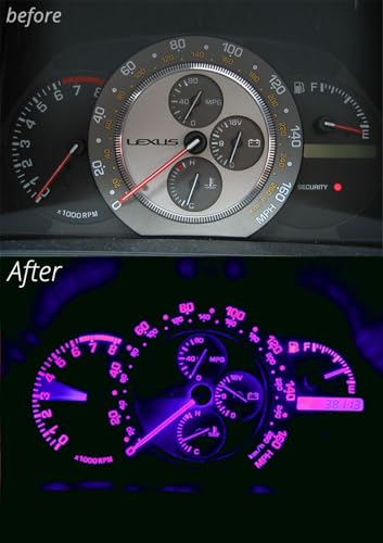 Kit de 5 bombillas LED para cuadro Lexus IS300 2001-2005 miniatura 3