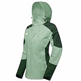 Ginsiom Women's Rain Jackets Waterproof with Hood Lightweight Rain Suit for Women Ladies Rain Coats Outdoor Windbreaker(Green - 2XL)