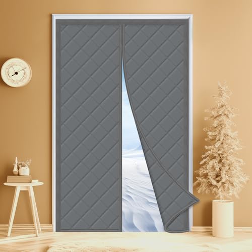 Transparenter PVC Türvorhang Mit Magnet - Thermo Abdeckung Für Terrasse & Balkon