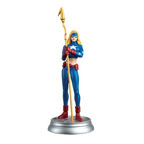 DC Superhero Stargirl White Pawn Chess Piece with Collector Magazine