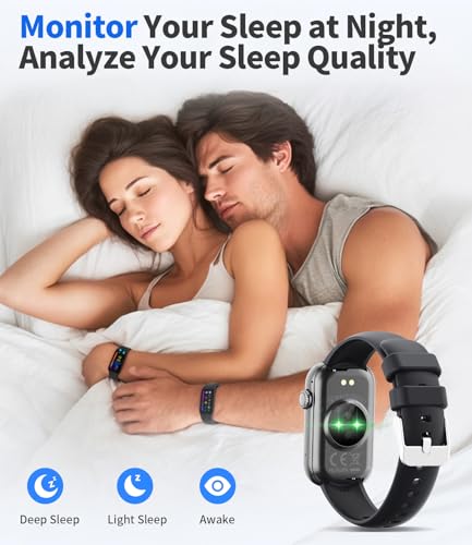 LIGE Smart Watch for Men Women(Answer/Dial Calls),1.47" HD Display,70 Sports Modes/IP68 Waterproof Fitness Watch, with Heart Rate/SpO2 for Android/iOS Pink