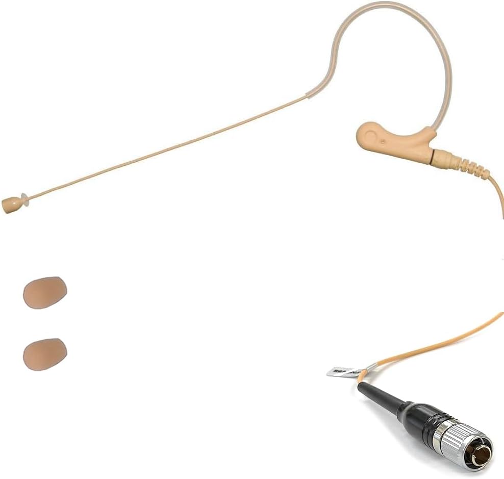 UVS70DR-cH4P Mini Headset with Detachable Cable Compatible with Audio Technica cH-Style Connector (Headset)