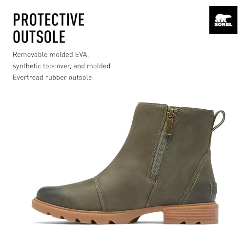 SOREL Women's Emelie lll Zip Waterproof Boot3