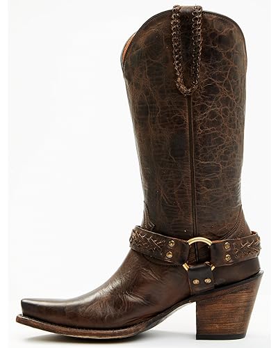 Women's Wynter Western Boot Snip Toe Brown 9 1/2 M US3
