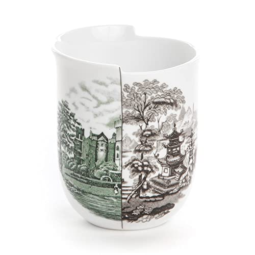 Seletti Tazza Mug in Porcellana Ø Cm.8,5 H.10,2 "Hybrid-Fedora