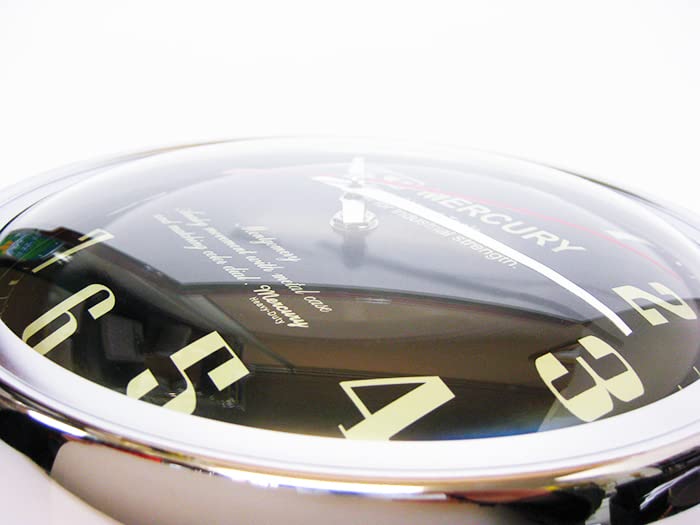 Amazon.co.jp: マーキュリー ウォールクロック モンゴメリ (52359 BK