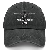 Pilots C172 Flying Gifts Airplane Mode Hats for Women Cool Washed Distressed Baseball Caps