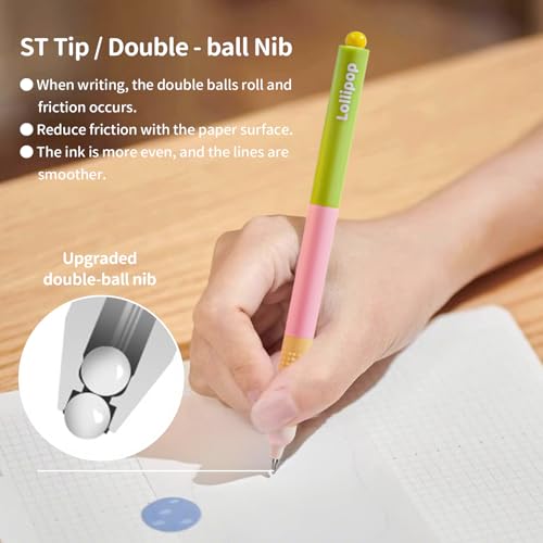 Twist Fine Point Gel Pens, 0.5mm Tinta Negra (6 Pack) miniatura 5