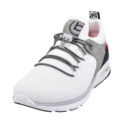 bugatti man Herren Slipper, Männer Slipper, Mokassins,College Schuhe,Businessschuhe,Slip-ons,maennlich,Men,Halbschuhe,leger,White (6900),42 EU/EU UK