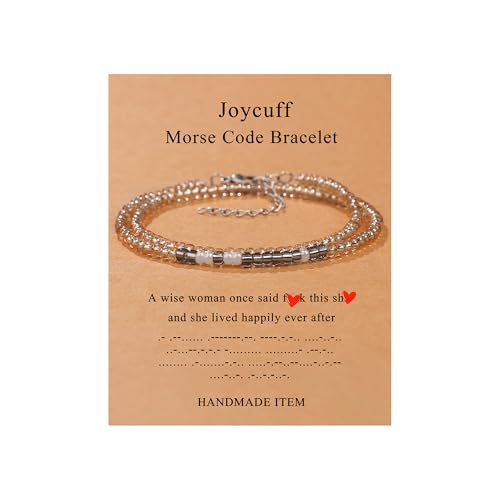 Image of JoycuFF ๐ ๐ผ๐ฟ๐๐ฒ ๐๐ผ๐ฑ๐ฒ ๐๐ฟ๐ฎ๐ฐ๐ฒ๐น๐ฒ๐๐ ๐ณ๐ผ๐ฟ ๐ช๐ผ๐บ๐ฒ๐ป Inspirational Gifts Beads Bracelets for Women Encouragement Birthday Gifts for Daughter Sister Niece Granddaughter Mom Best Friend