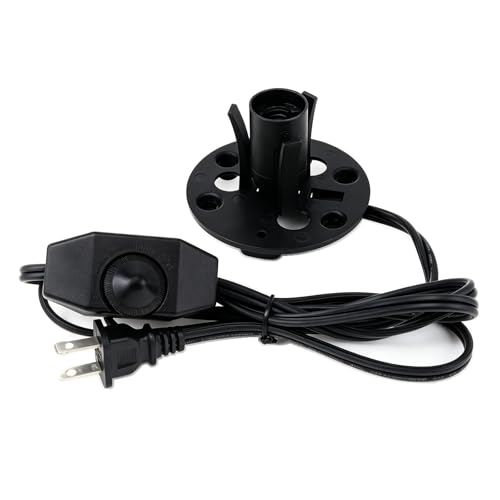 RTNLIT Himalayan Salt Lamp Cord Replacement with Dimmer Switch 1-Pack
