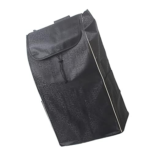 Borsa per carrello della spesa, in tessuto Oxford impermeabile, grande capacità, per shopping, 80 l, 38 x 30 x 70 cm