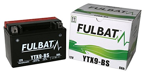 Batería FULBAT AGM YTX9-BS 12V 8Ah 120A Largo: 150 x Ancho: 87 x Alto 105 (mm)