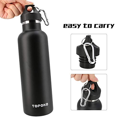 Replacement Lid For Hydro Flask Standard Mouth 12, 18, 21, 24 Oz & Simple Modern Ascent 12-64Oz Bottles Bpa-Free Leakproof Twist Lid Water Bottle Accessories #TOP1