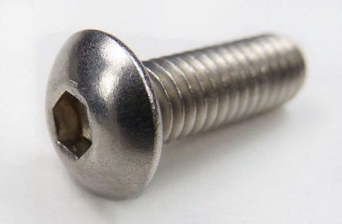 Preisvergleich Produktbild 10x Edelstahl Linsenkopf-Schraube M3 x 10mm
