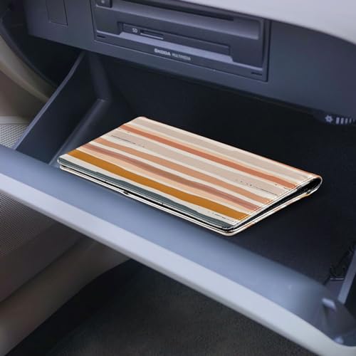 Organizador para carro de cuero miniatura 6