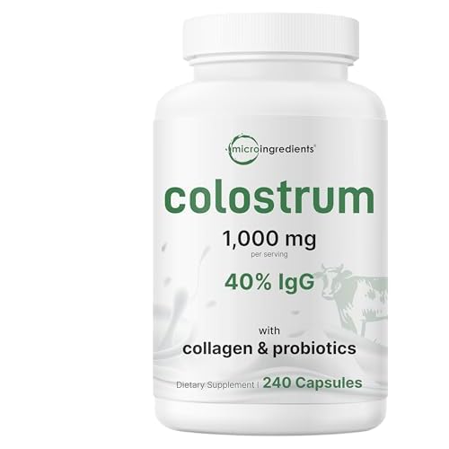 Micro Ingredients Colostrum Collagen Probiotics Bovine Supplement