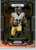 2023 PANINI PRIZM #250 MINKAH FITZPATRICK PITTSBURGH STEELERS FOOTBALL OFFICIAL TRADING CARD OF NFL