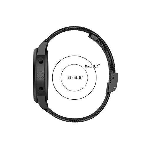 Correa Metal para Reloj Inteligente P98 Ajustable miniatura 5