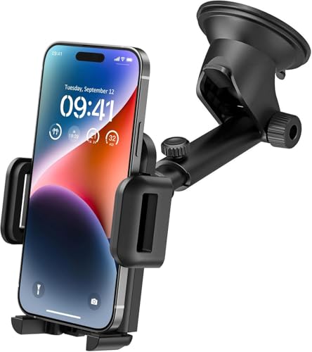 Car Phone Mount ,Dashboard Windscreen Car Phone Holder,Universal...