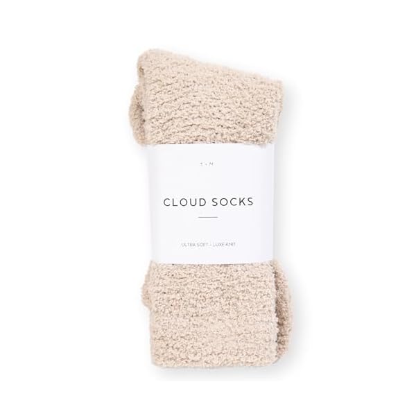 Unboxme Gifts Warm & Cozy Ultra-Luxe Cloud Sock for Women & Men - Super Soft Luxurious Fabric Sleep Socks