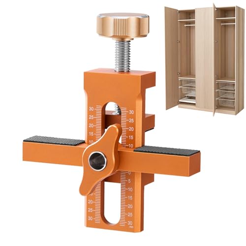 Cabinet Door Installation Positioner, Cabinet Mounting Jig Tool, Cabinet Door Alignment Tool, Door Support Alignment Tool, Kitchen Cabinet Mounting Jig, Closet Door Installation Tool