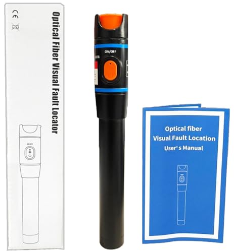 Image of VTechCom 10mW Pen Fibre Visual Fault Locator Fiber Optic Cable Tester Meter Telecom FTTH