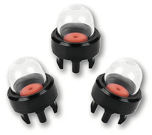 YOGOTI プライマリーポンプ プライミングポンプ チェーンソー 刈払機 草刈り機 キャブレター エンジン 草刈り機 ポンプ 修理 交換用 部品 パーツ 内径約15.5mm 総長約34mm (3個入り)