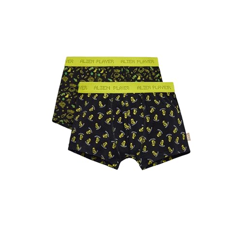 YSABEL MORA Pack 2 Bóxers Juveniles Algodón Estampados Alien