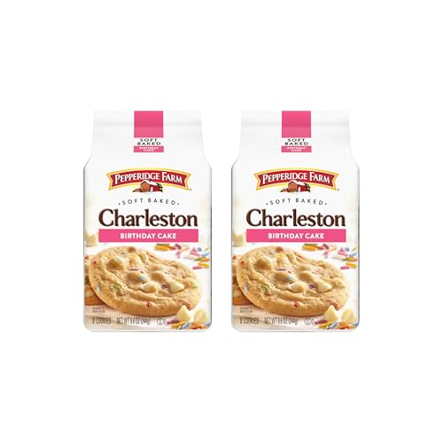 Pepperidge Farm Charleston Birthday Cake Cookies, 8.6 Oz (2 Pack)
