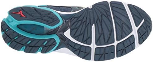Mizuno Women's Wave Rider 22 Running Shoe, Blue Wing Teal, 6 B | Image 3
