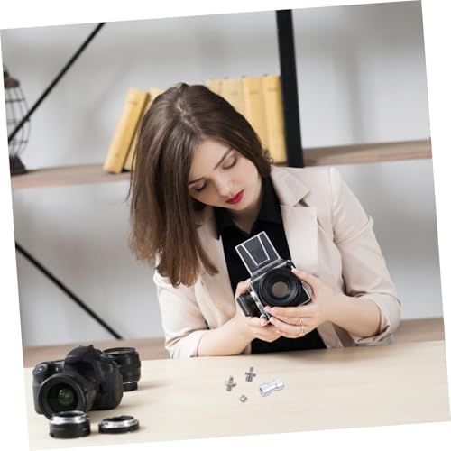 Kit adaptador tornillos para cámara compatible con soportes trípodes y rótulas 6