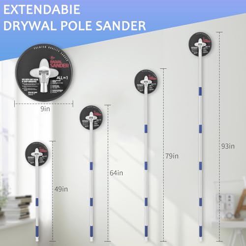 9 Inch Pole Sander for Drywall