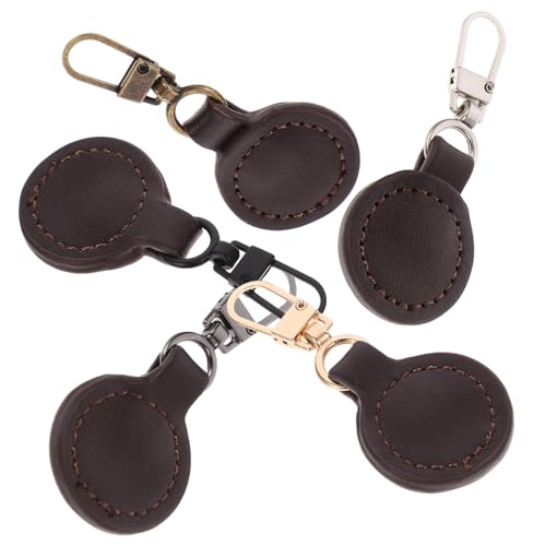 Housoutil 5pcs Detachable Zipper Pull Tabs Replacement for Backpacks Luggage and Clothing Durable Zipper Fixers for Easy Repair and Stylish Accessory Use