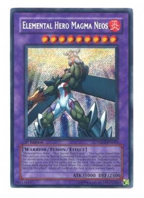 Amazon.com: Yu-Gi-Oh! - Elemental Hero Magma Neos (TAEV-EN043