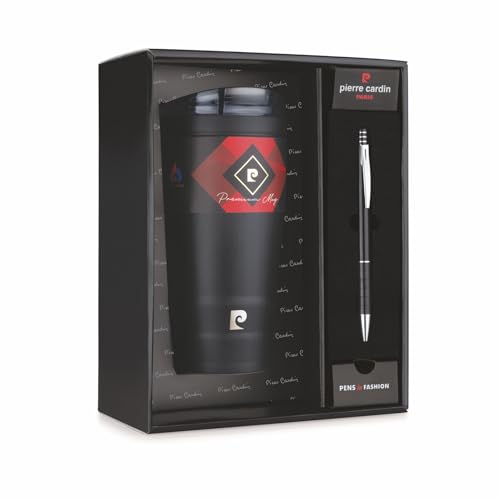 Pierre Cardin Milord Premium Gift Set – Matt Black Vacuum Insulat...