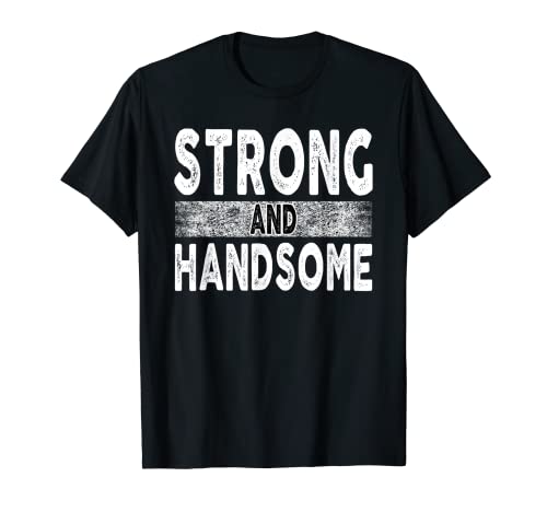 Camiseta fuerte y guapo Strongman Gym Workout Shirt Camiseta