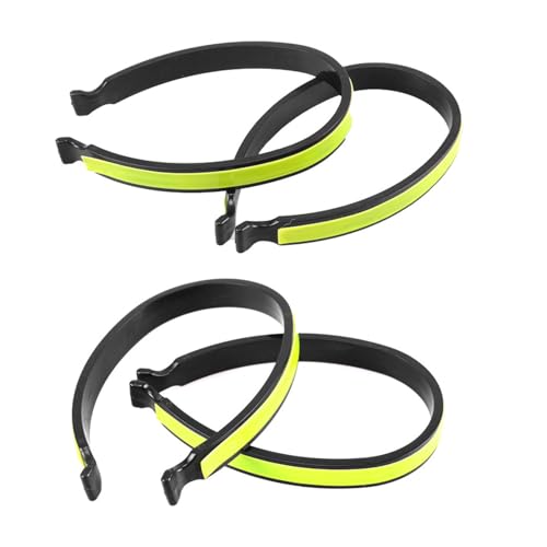 Reflektierende Hosenklammer - 4er Set Für Sicherheit