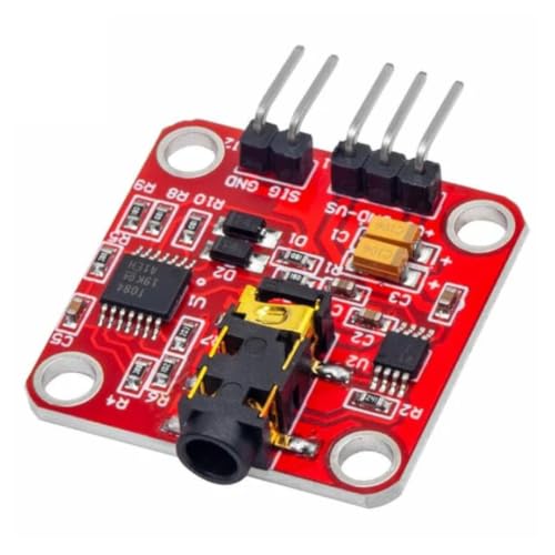 Image of Robocraze Ecg module AD8232 ECG Heart Rate Monitor Module Biomedical Sensor Kit | Single Lead ECG Measurement Board Compatible with Arduino | Real-Time Heart Pulse Monitoring for Science