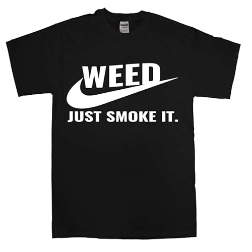 Lustiges Herren-T-Shirt, witzige Kleidung, Geburtstagsparty, Geschenk, Weed Smoke It, XXL Lustiges Herren-T-Shirt, witzige Kleidung, Geburtstagsparty, Geschenk, Weed Smoke It, XXL