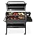 Weber SmokeFire EPX6 Wood Fired Pellet Grill, Stealth Edition Large