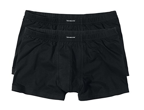 Preisvergleich Produktbild Götzburg Herren Pants, Baumwolle, Single Jersey schwarz, Uni, 2er Pack 4