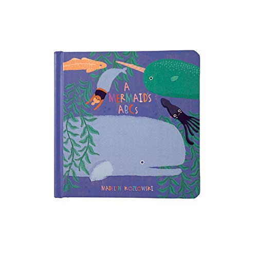 Image of Manhattan Toy Mermaid's ABCs Baby Board Book, Ages 6 Months and up