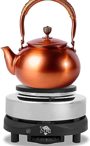 Marvellous Mini Plaque de Cuisson électrique 500W, Petites plaques chauffantes portable, Plaques Chauffantes Multifonctions, Température Réglable, pour...