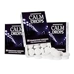 Historical Remedies Calm Drops Homeopathic Lozenges (3 Pack)| Natural Care for Emotional Stress Relief, Vegan & Gluten-Free Organic Vanilla Flavor Drops to Promote Relaxation and a Sense of Calm