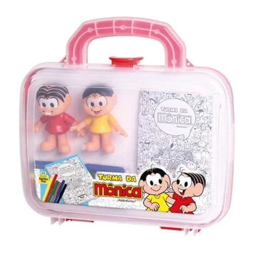 Brinquedo para Colorir T. da Monica Maleta de Pintura